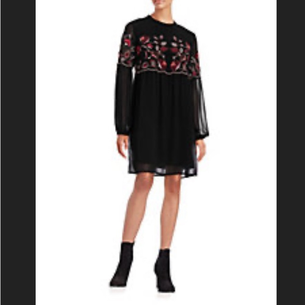 California Moonrise bohemian style knee length dress